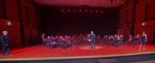 Concert dansé avec le Brass Band de Champagne au Conservatoire.